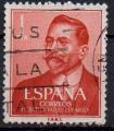 Espagne : Y.T. 1024 -  Vzquez de Mella  - oblitr - anne 1961