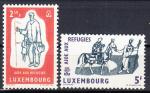LUXEMBOURG - 1960 - Aide aux rfugis - Yvert 576/577 Neufs**