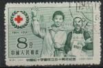 Chine : n 1033 oblitr anne 1955