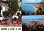 NICE (Cte d'Azur) La Baie des Anges, vue gnrale, colline du Chteau, Nioises