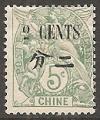 chine (bureaux franais) - n 83  neuf/ch - 1912/21