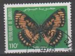 DJIBOUTI N 578 o Y&T 1984 Papillon (Ryblia ilithya)