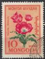 Mongolie 1960 Oblitr Used Fleurs Tulipa edulis Amana SU
