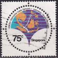 singapour - n° 305  obliteré - 1978