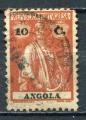 Timbre ANGOLA 1913 - 21  Obl  N 151   Y&T  Crs