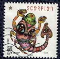 FRANCE 2014 Oblitr Used Stamp Ferie Astrologique Signe Scorpion