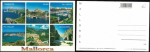 Carte Postale CP 6 vues de Mallorca Majorque Formentor Palma Porto Cristo ....