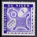 Timbre Taxe neuf ** n 23(Yvert) Niger 1962 - Croix d´Agads