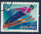 Pologne 1976 n2256 oblitr - Jeux olympiques d'hiver 1976 - Innsbruck
