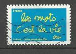 France timbre n 611 oblitr anne 2011 Les lettres de Ben