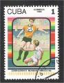Cuba - Scott 2825   soccer / football