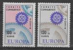 TURQUIE N°1829/1830** (Europa 1967) - COTE 3.00 €