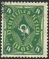 Alemania 1922-23.- Corneta de correos. Y&T 198. Scott 179. Michel 193.