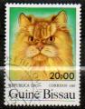 Guine Bissau Yvert N358 Oblitr 1985 Chat