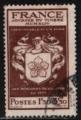 France 1944; Y&T n 668; 1f50+3f50, Journe du timbre