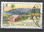 Polynsie Franaise - 1964 - YT n 33  oblitr