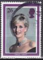 Grande BRETAGNE N 2017 de 1998 oblitr "Princesse Diana"