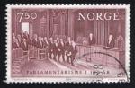 Norvge 1984 Oblitr rond Used Parlamentarisme