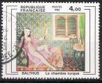 France 1982; Y&T n 2245; 4,00F, oeuvre de  Balthus