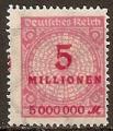 allemagne (empire) - n 298  neuf/ch - 1923