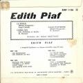 EP 45 RPM (7")  Edith Piaf  "  La foule  "