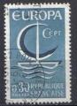 Timbre FRANCE 1966 - YT 1490 -  Europa Cept -  Voilier stylis