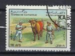 AFGHANISTAN 1984 (2) Yv 1155 oblitr Journe du cultivateur