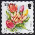 Jersey 2009 - Fleur de printemps/Spring flower, tulip(e), 52 p - YT 1477 **