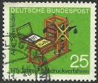 Alemania 1972.- Imprenta. Y&T 566. Scott 1088. Michel 715.