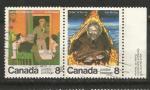 CANADA - oblitr/used - 1976 - n 608 et 609 se tenant 