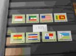 ONU. Lot de 8 timbres neufs DRAPEAUX New-York 1981