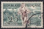 1953 FRANCE obl 961 TB