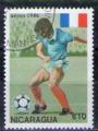 Nicaragua 1986 Y&T Pa1160 oblitr Football