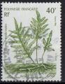 Polynsie -Y.T. 268 - Plantes mdicinales - oblitr- anne 1986