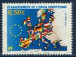 France 2004 - YT 3666 - cachet rond - largissement union europenne
