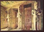 CPM neuve Egypte ABU SIMBEL Hypostyle hall Salle des piliers dans Grand Temple
