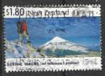 Nouvelle-Zlande 1999; Mi n 1792; 1$80, randonne; Mont Taranaki-Egmont