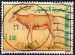 Tunisie (Rp.) 1989 - Faune : antilope oryx - YT  1132 