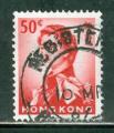 Hong Kong 1962 Y&T 201 oblitr lisabeth II