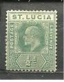 Ste-Lucie  "1907"  Scott No. 57  (U) 