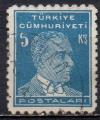 TURQUIE N° 1206 o Y&T 1953-1955 Kemal Atatürk