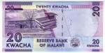 **   MALAWI     20  kwacha   2012   p-57    UNC   **