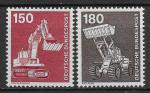 Allemagne - 1979 - Yt n 859/60 - N** - Industrie et Technique