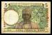 Afrique Occidentale Franaise 1938 billet 5 francs (1) pick 21 VF ayant circul