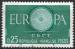 FRANCE - 1960 - Yt n 1266 - Ob - EUROPA 0,25c vert