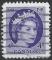 CANADA - 1954 - Yt n 270 - Ob - Elizabeth II 4c violet