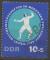 ALLEMAGNE (RDA) N 836 o Y&T 1965 8e Championnat du Monde de pentathlon moderne