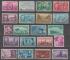 Etats Unis USA Lot 01 de 37 timbres des annes 1945  1948 (2 scans)