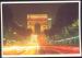 CPM  PARIS 8me la nuit l'Arc de Triomphe et les Champs Elyses