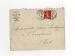 Cachet Bergerac Dordogne 1909 sur 10c sur enveloppe Grand Htel Alain 
